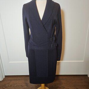 MARC ANDREW NY NAVY KNIT DRESS